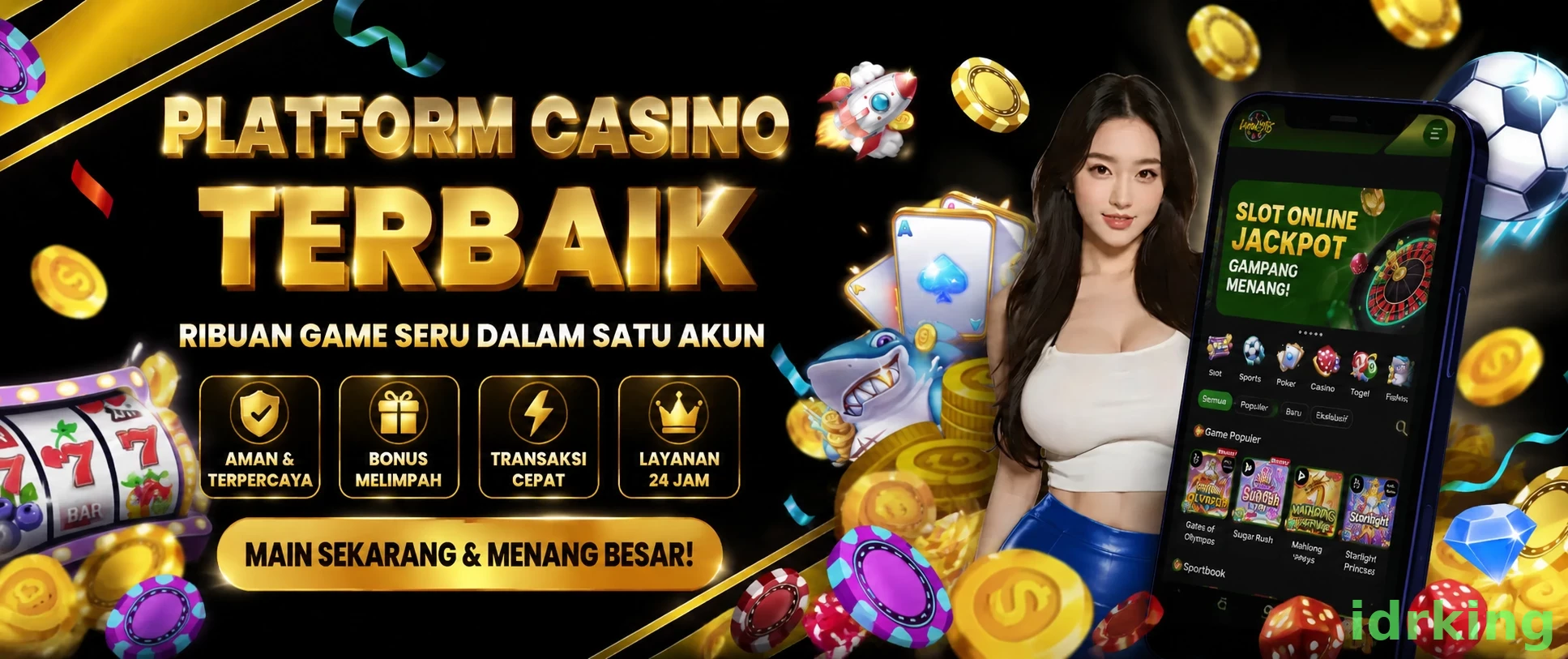 Berbagai Jenis Permainan yang Tersedia di idrking
